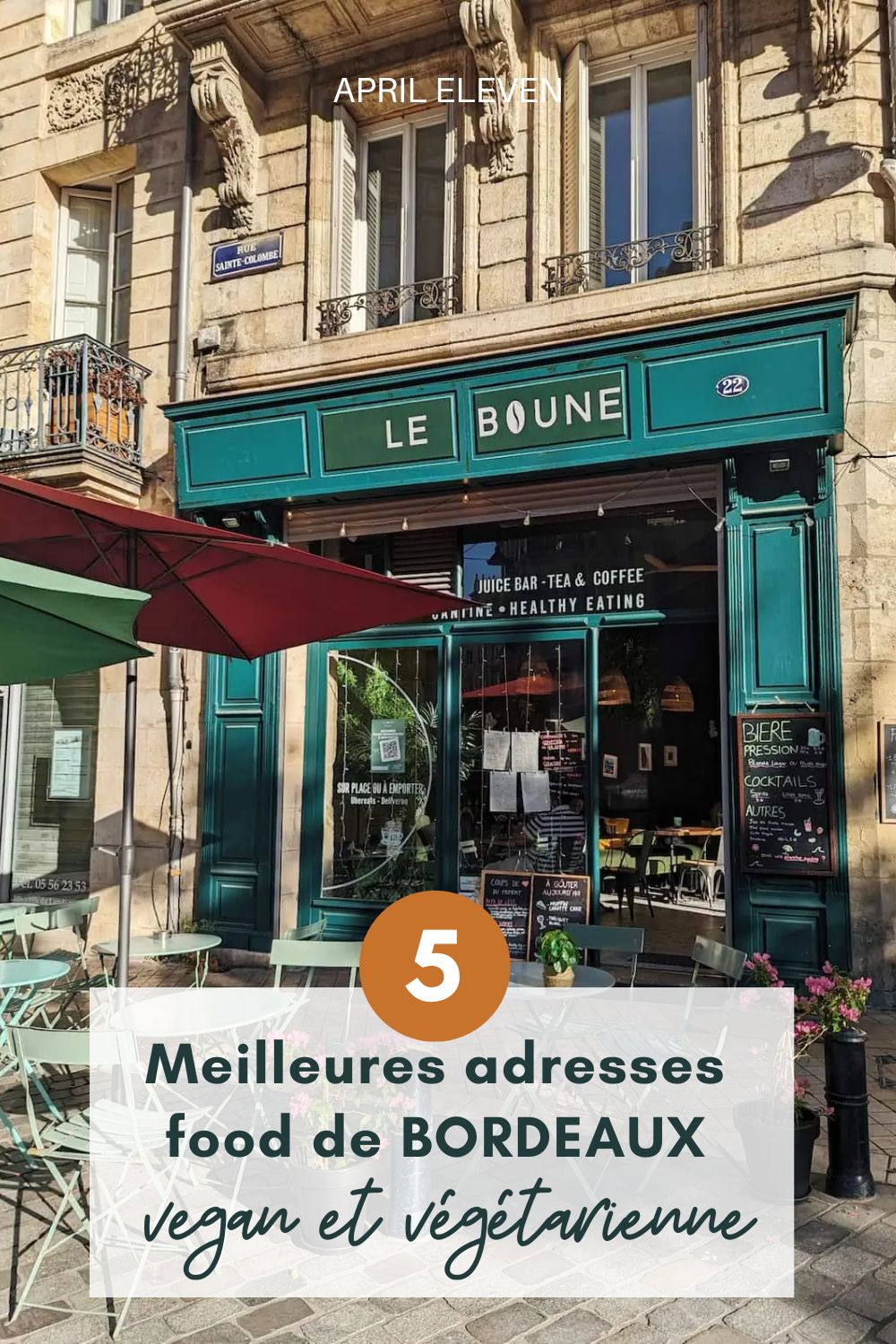 le boune restaurant végétarien bordeaux